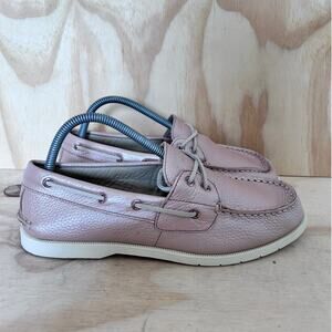 Sperry - Conway Metallic - Boat Shoes - Pink - Women's - 9.5 M - STS82824